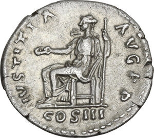 reverse: Hadrian (117-138).. AR Denarius, 132-135