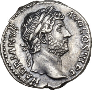 obverse: Hadrian (117-138).. AR Denarius, 134-138