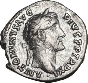obverse: Antoninus Pius (138-161). AR Denarius, 147-148