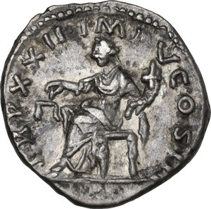 reverse: Marcus Aurelius (161-180).. AR Denarius, 168 AD