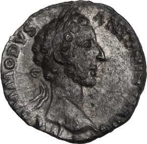 obverse: Commodus (177-193).. AR Denarius, 181 AD
