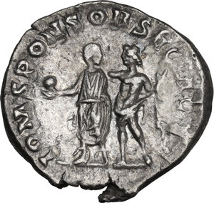 reverse: Commodus (177-193).. AR Denarius, 191-192