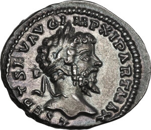 obverse: Septimius Severus (193-211).. AR Denarius, 198-200