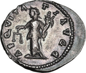 reverse: Septimius Severus (193-211).. AR Denarius, 198-200