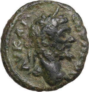 obverse: Septimius Severus (193-211).. AE 16 mm. Nicopolis ad Istrum mint, Moesia Inferior