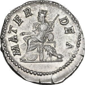 reverse: Julia Domna (died 217 AD).. AR Denarius. Struck under Septimius Severus, 198-207