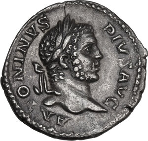obverse: Caracalla (198-217).. AR Denarius, 209 AD