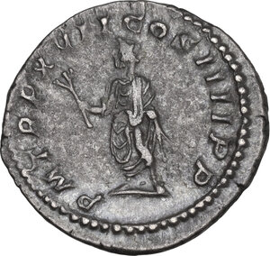reverse: Caracalla (198-217). AR Denarius, 214 AD