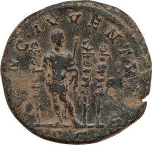 reverse: Diadumenian as Caesar (217-218).. AE Sestertius