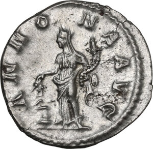 reverse: Severus Alexander (222-235).. AR Denarius, 222-228