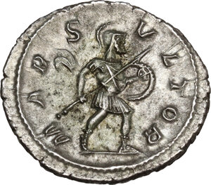 reverse: Severus Alexander (222-235 AD). AR Denarius, 232 AD