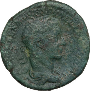 obverse: Severus Alexander (222-235).. AE Sestertius, 224 AD
