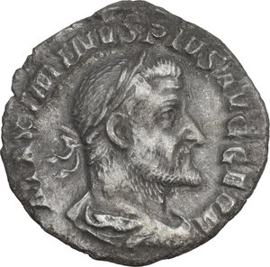 obverse: Maximinus I (225-238).. AR Denarius, 236-238