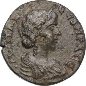 obverse: Otacilia Severa, wife of Philip I (244-249).. AE 20 mm, Saitta mint (Lydia)