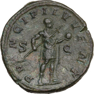 reverse: Philip II (244-249).. AE Sestertius, 245 AD