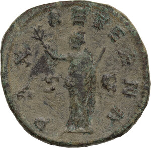 reverse: Philip II (247-249).. AE Sestertius, 246-249 AD
