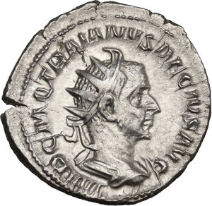 obverse: Trajan Decius (249-251).. AR Antoninianus, 251 AD