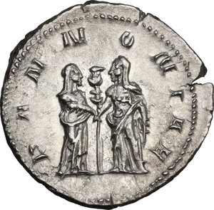 reverse: Trajan Decius (249-251).. AR Antoninianus, 251 AD