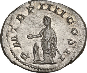 reverse: Volusian (251-253).. AR Antoninianus, 253 AD