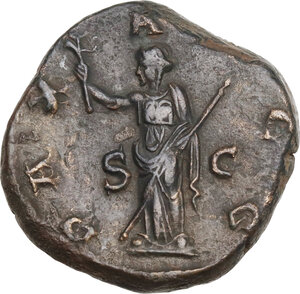 reverse: Volusian (251-253).. AE Sestertius