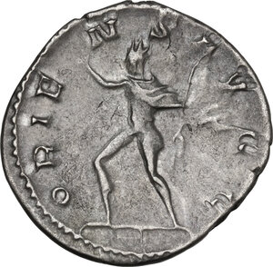 reverse: Valerian I (253-260).. AR Antoninianus, Lugdunum mint, 258-259