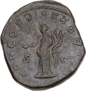 reverse: Valerian I (253-260).. AE Sestertius, 254 AD