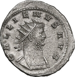 obverse: Gallienus (253-268).. BI Antoninianus. Antioch mint, 266-267