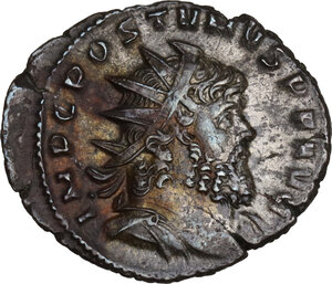 obverse: Postumus (259-268). BI Antoninianus, Mediolanum mint