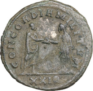 reverse: Aurelian (270-275).. AE Antoninianus, Siscia mint