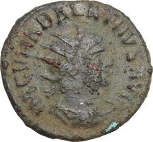 obverse: Vabalathus (Usurper, 271-272).. AE Antoninianus. Antioch mint, March-May 272