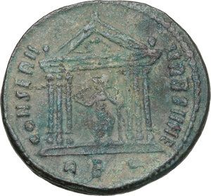 reverse: Maxentius (306-312).. AE Follis, 310-311
