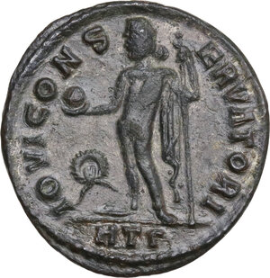 reverse: Constantine I (307-337).. AE Follis, Heraclea mint, 312 AD