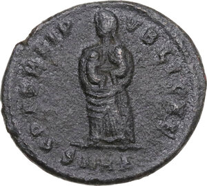 reverse: Fausta, wife of Constantine I (324-326).. AE 20 mm, Heraclea mint, 325-326