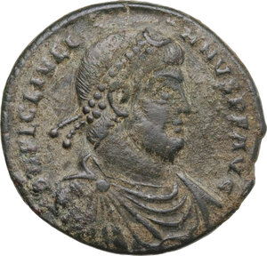 obverse: Julian II (361-363).. AE 29 mm. Lugdunum mint, 363 AD