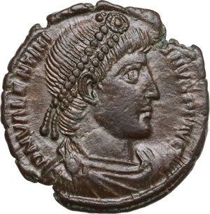 obverse: Valentinian I (364-375).. AE 19 mm, Aquileia mint, 367-375