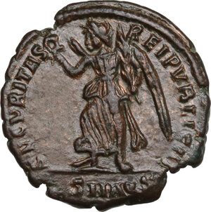 reverse: Valentinian I (364-375).. AE 19 mm, Aquileia mint, 367-375