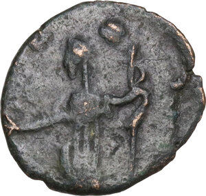 reverse: AE 15 mm, barbaric imitation, c. end of 3rd-beginning of 4th century AD