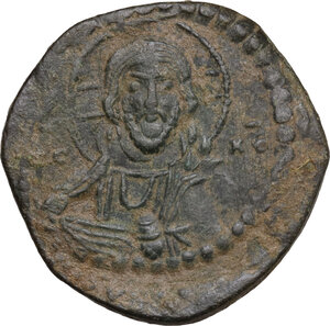 obverse: Romanus IV (1068-1071).. AE Follis, Constantinople mint