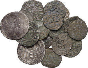 obverse: Middle Age . Lot of seventeen (17) coins to be sorted