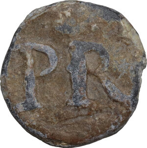 reverse: Leads from Ancient World.. PB Tessera, 1st-3rd centuries AD