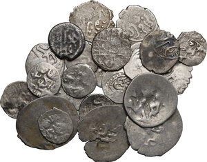 obverse: Ottoman Empire. lot of twenty-five(25) AR Akçe, different rulers from different mints
