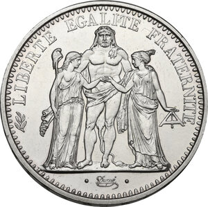 obverse: France.  Republic. 10 francs 1973
