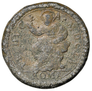 reverse: Roma. Camillo Francesco Maria Pamphilj (1622-1666). Medaglia 1655 PB gr. 30,68 diam. 29 mm. Rara. q.BB