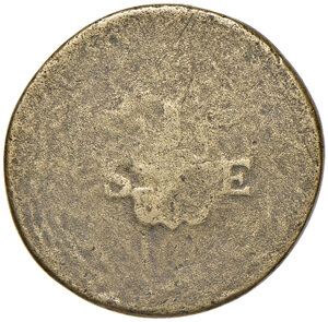 reverse: Genova. Dogi biennali (1528-1797). Peso monetale del mezzo scudo (secc. XVI-XVII) AG gr. 18,48. Borzone 10 var. (senza data). BB