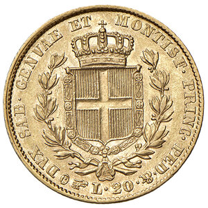 reverse: Savoia. Carlo Alberto (1831-1849). Da 20 lire 1842 (Torino) AV. Pagani 195. MIR 1045t. Rara. Migliore di BB 