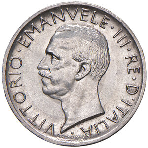 obverse: Savoia. Vittorio Emanuele III re d’Italia (1900-1946). Da 5 lire 1926 AG. Pagani 709. MIR 1137a.  Rara. FDC 