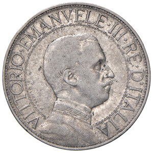 obverse: Savoia. Vittorio Emanuele III re d’Italia (1900-1946). Da 2 lire 1911 AG. Pagani 734. MIR 1140c. Molto rara. q.BB