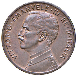 obverse: Savoia. Vittorio Emanuele III re d’Italia (1900-1946). Da 5 centesimi 1912 CU. Pagani 894. MIR 1163c.  Non comune. FDC 