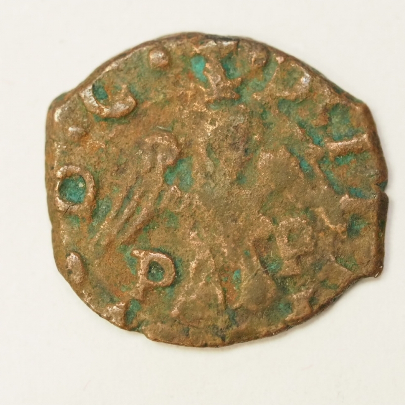 reverse: PREUNITARIE - MESSINA - 3 PICCIOLI 1556/1598 FILIPPO II - MIR.340