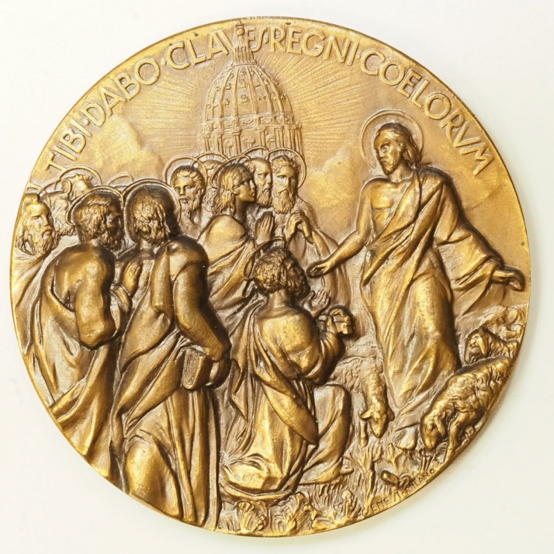 reverse: Giovanni XXIII - Medaglia Bronzo 104.45 Grammi e 60 mm diametro